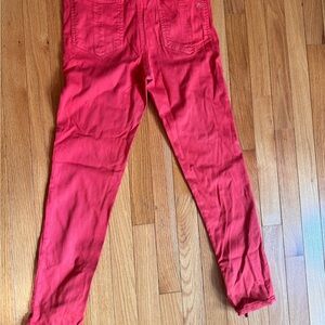 Rag & Bone Vibrant Red Jeans